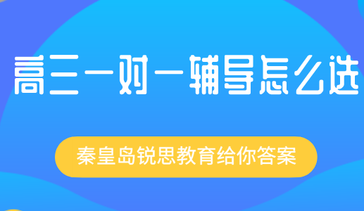 怎么找高三一对一辅导班才好？秦皇岛锐思教育给你答案！