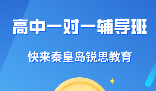 高中生还适合参加一对一补课吗？秦皇岛锐思教育为你解答