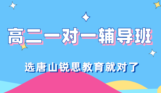 高二一对一辅导怎样才能实现预期目标？唐山锐思教育为你解答