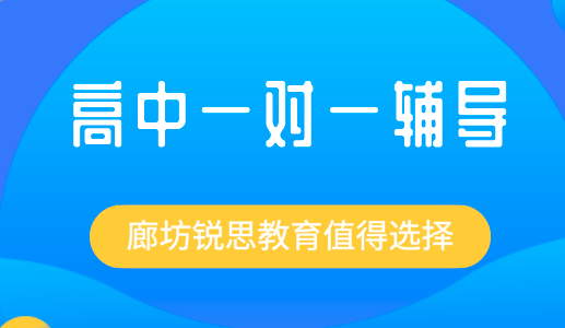 高中一对一辅导如何才能实现预期效果？廊坊锐思教育给你答案