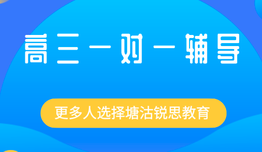 高三一对一辅导老师在哪儿找？塘沽锐思教育告诉你