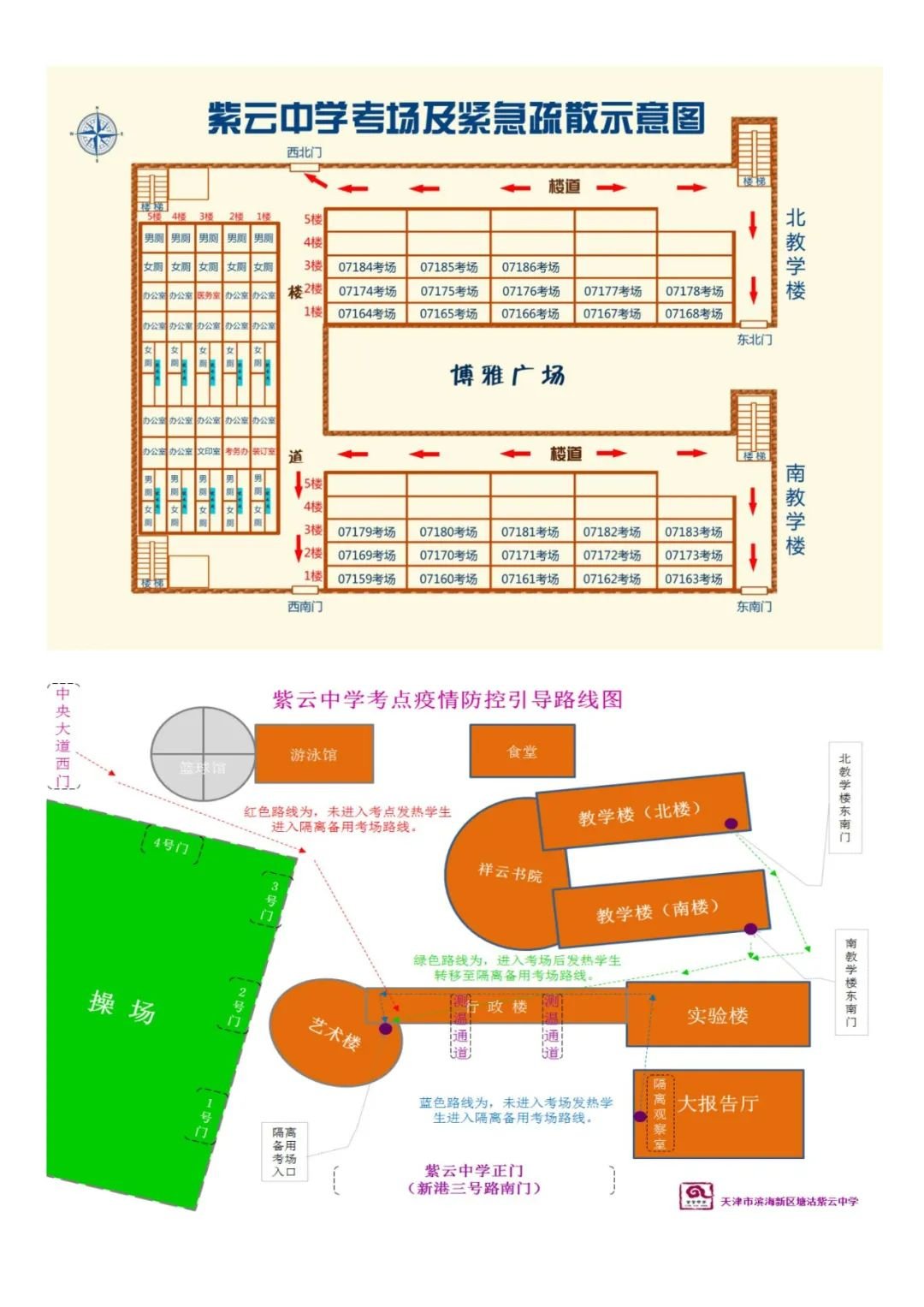 2022天津滨海新区中考考点分布（附图）