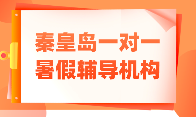 秦皇岛一对一暑假辅导机构