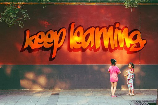 墙, 涂鸦, 学习过程, 说, 孩子们, 好奇的, 渴求知识, 学习, 无畏