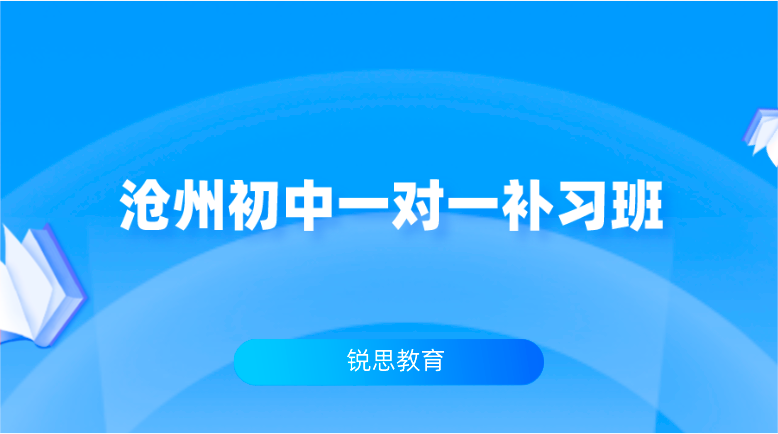 沧州初中一对一补习班哪家好