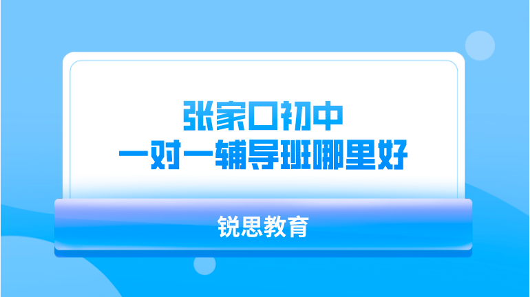 张家口初中一对一辅导班哪里好