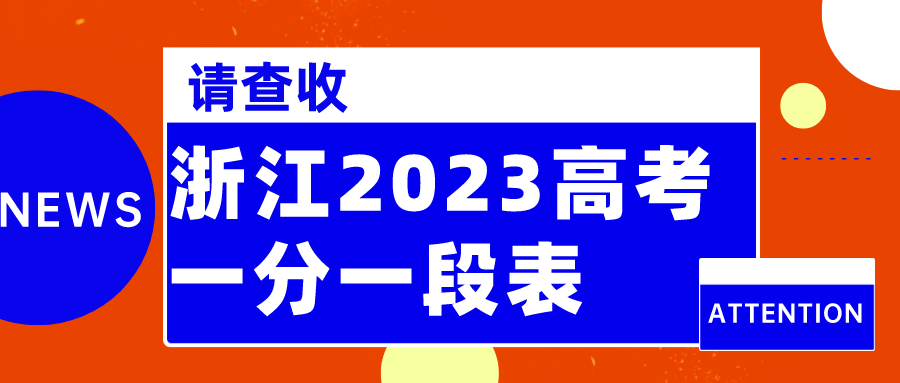 浙江高考一分一段表2023年，600分以上5.3万人