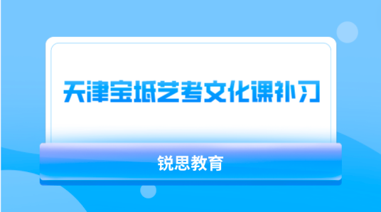 天津宝坻艺考文化课补习班哪家好？_锐思教育