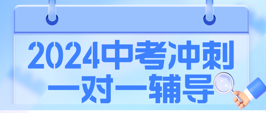 2024浙江中考冲刺一对一课程辅导哪家好？