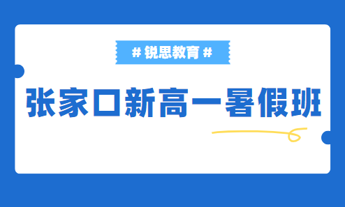 秦皇岛初三新高一暑假辅导机构哪家好