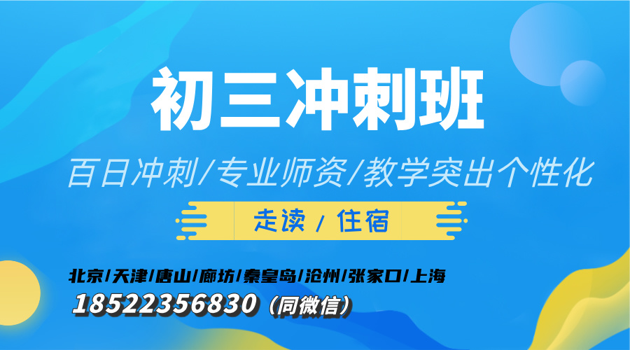 锐思教育：初三全托小班课/一对一，【北京/天津/河北/上海/杭州】