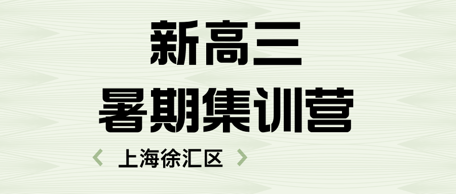 2025年上海徐汇区新高三暑假班，一对一/小班课/单词速记课程。天平路/湖南路/斜土路/枫林路/长桥/田林/虹梅路/康建
