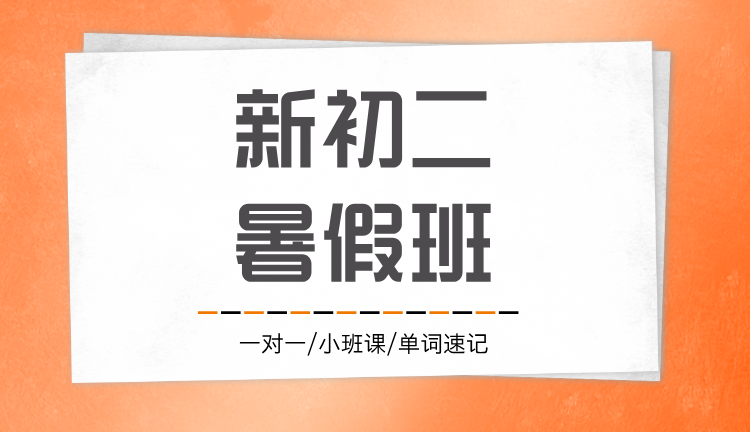 2025年上海青浦区/奉贤区新初二暑假班，一对一/小班课/单词速记