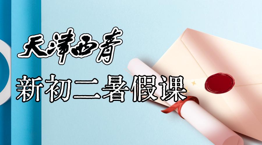 2025年西青区锐思教育新初二暑假全科辅导课程简介