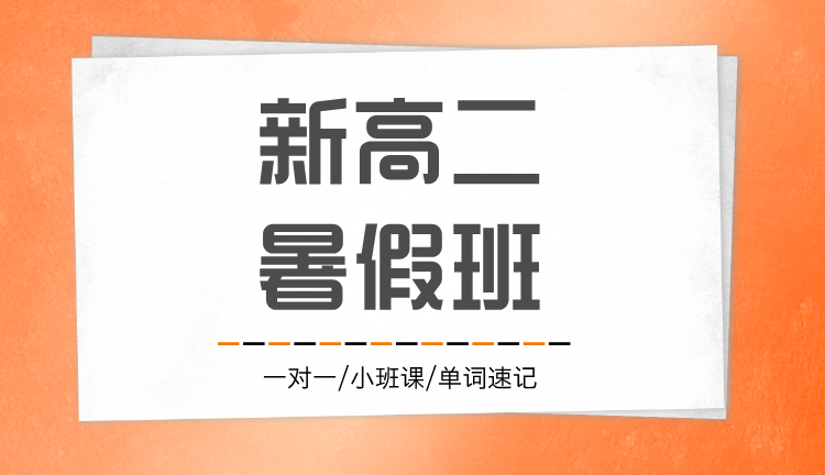 2025年上海松江区新高二暑假辅导班 一对一/小班课/单词速记