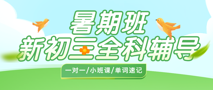 2025年上海嘉定区九年级新初三暑假全托集训