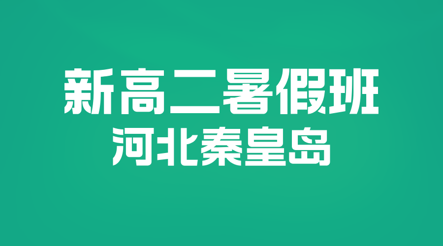 2025年河北秦皇岛新高二暑假学科辅导一对一小班课，锐思教育暑假班