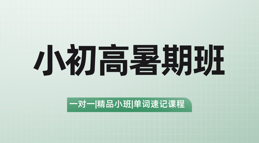 2025年江西宜春新高二暑期一对一/小班课/单词速记课程推荐