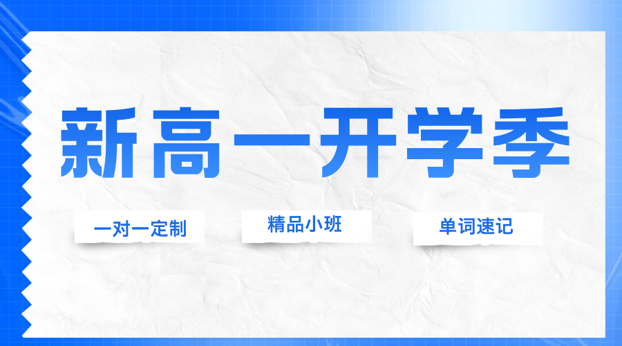 2025年杭州富阳区新高一新学期一对一/小班课/课后辅导/单词速记课程推荐