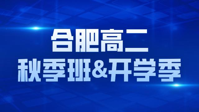 2025合肥蜀山新高二全科补课 一对一|小班|全托管任您选择