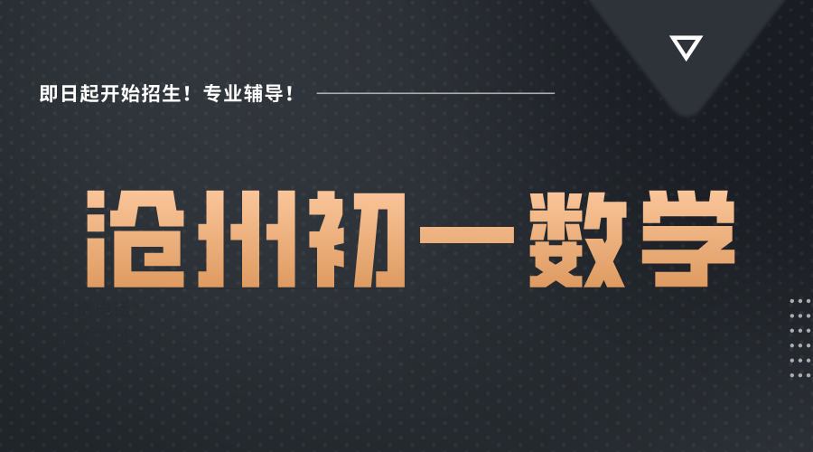 锐思教育沧州初一数学辅导：优秀教师个性化教学，高效提分