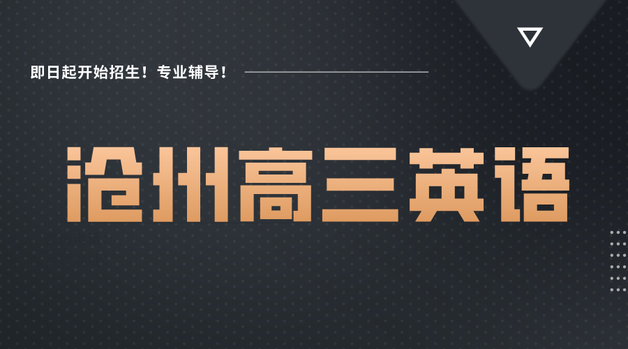 沧州锐思教育：高三英语精准提分，一对一/小班课高考冲刺