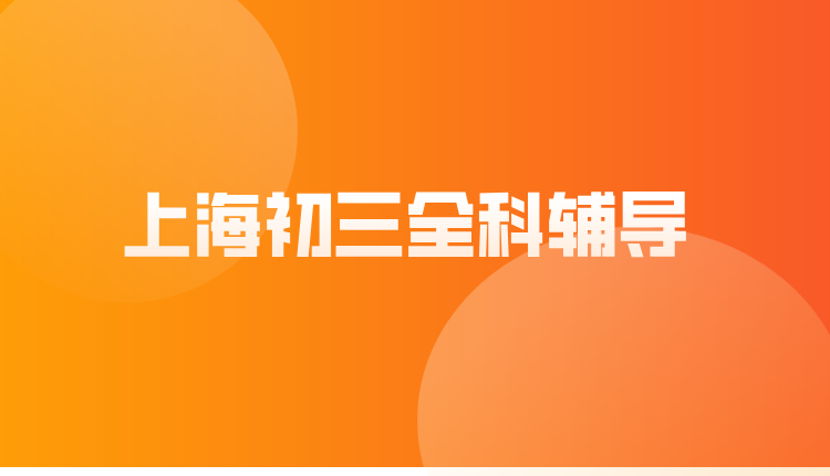 25年上海奉贤区初三/九年级中考冲刺集训营，名师团队，5年以上教学经验