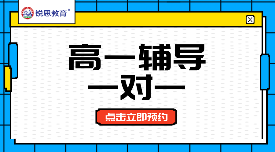 天津高一辅导课程，锐思教育一对一补习补课精准破局！
