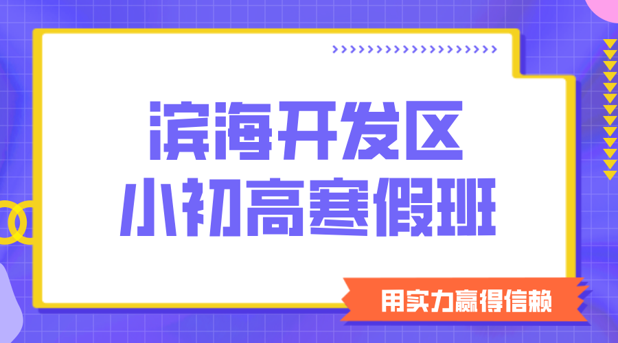 天津滨海开发区寒假逆袭攻略！锐思教育小初高全科提分班火热报名中！
