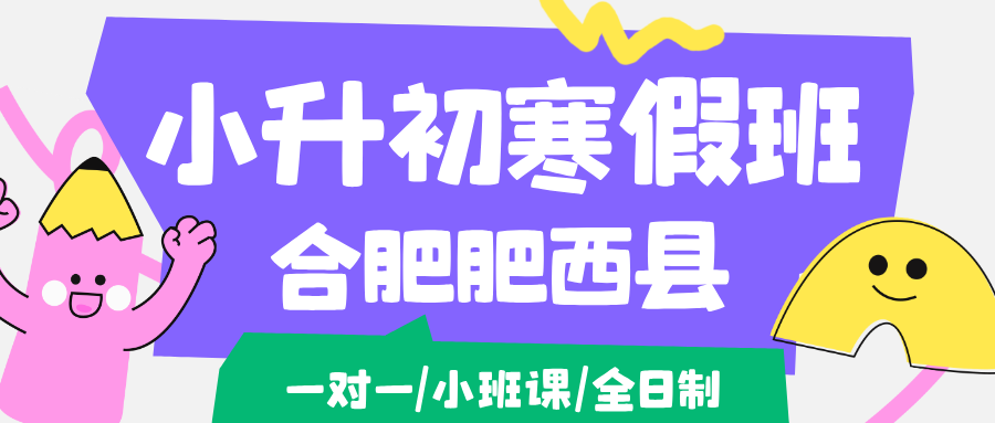 26年合肥肥西县小升初寒假辅导班_小学寒假补课辅导补习班哪家最好？