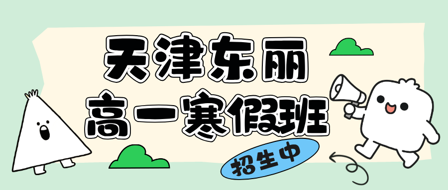 锐思教育天津东丽校区高一寒假班课程，全科辅导一对一小班课可选