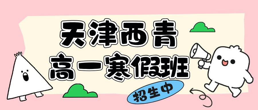 锐思教育天津西青校区高一寒假班，2026年寒假开始招生