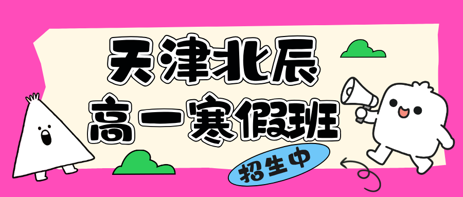 锐思教育天津北辰高一寒假班课程简介，2026年寒假开始招生