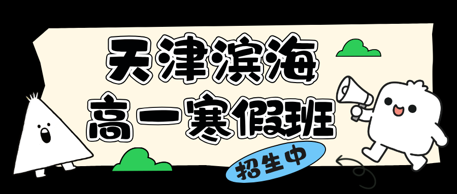 锐思教育滨海校区 | 高一寒假全科一对一小班课，名师带队系统梳理