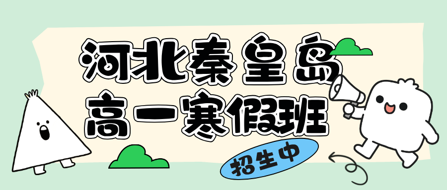 锐思教育秦皇岛高一寒假班招生中 一对一｜小班课｜名校同步冲刺