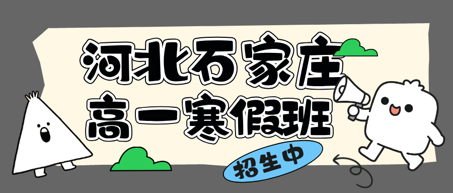锐思教育石家庄2026年高一寒假一对一小班课火热招生，限时冲刺