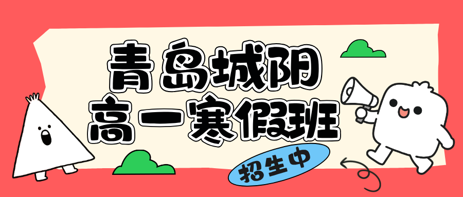 2026年山东青岛城阳高一寒假辅导班，锐思教育全科辅导名师教学