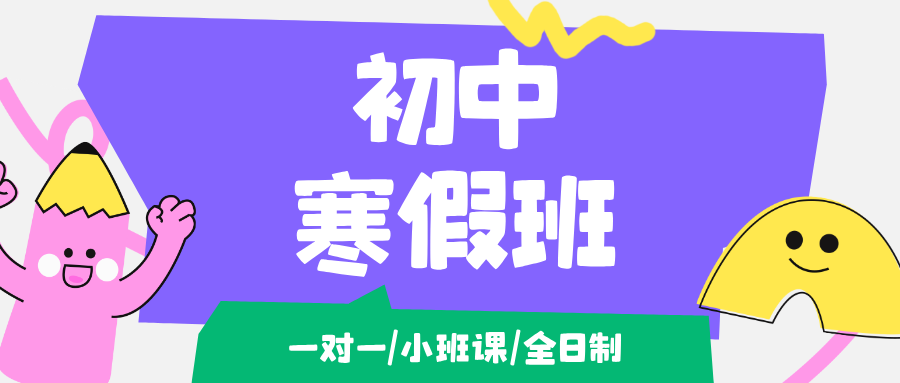 2026年天津和平区初一寒假全科辅导，锐思教育一对一小班课
