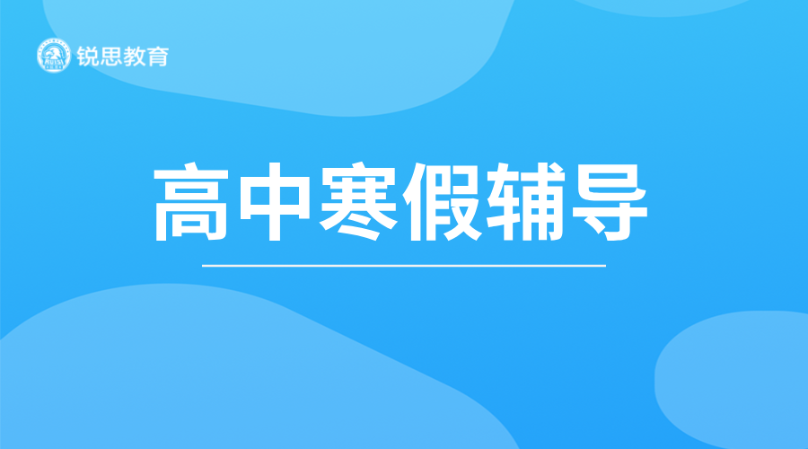 天津锐思教育高中寒假辅导：一对一/小班课精准提升，领跑新学期