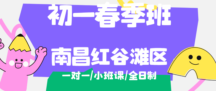 江西高中辅导机构选哪家？2026年南昌红谷滩区初一、七年级一对一/小班课/春季班补课机构推荐锐思教育