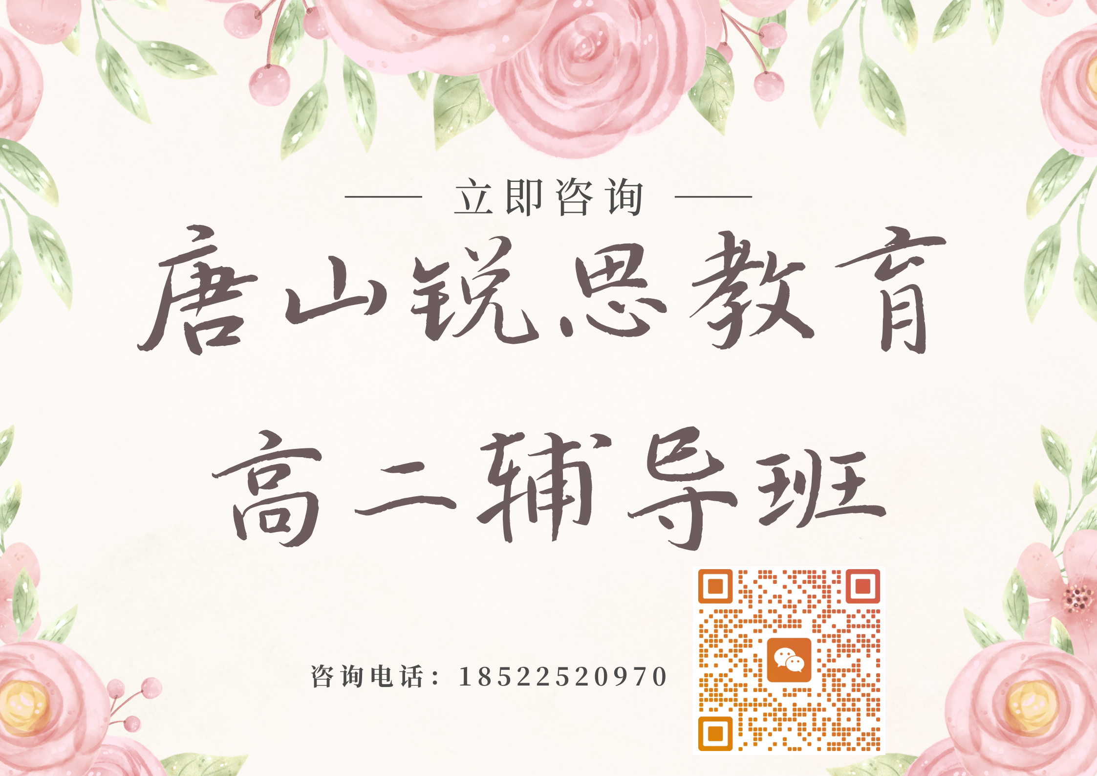 26年唐山高二一对一/小班课/春季班/同步班/课后辅导班哪里有