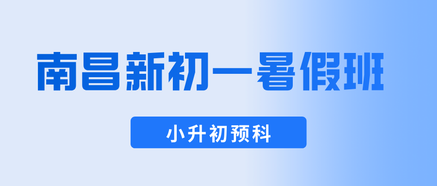 26年江西南昌红谷滩区小升初/新初一/六升七暑假预科班一对一辅导推荐锐思教育