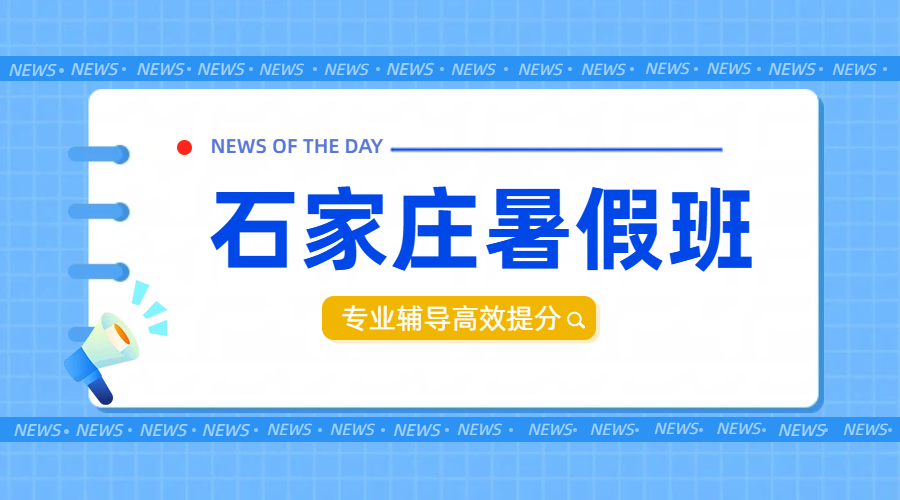 石家庄锐思教育：新初高三暑假班+课后辅导（走读/全托），精准提分就选它！