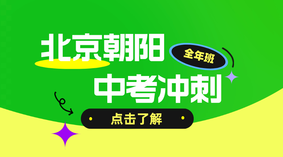 北京朝阳初三考前30天冲刺辅导班 锐思教育中考名师教学补习