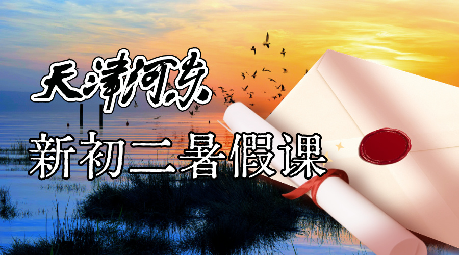 天津河东新初二暑假全科辅导 锐思教育初一升初二一对一小班课