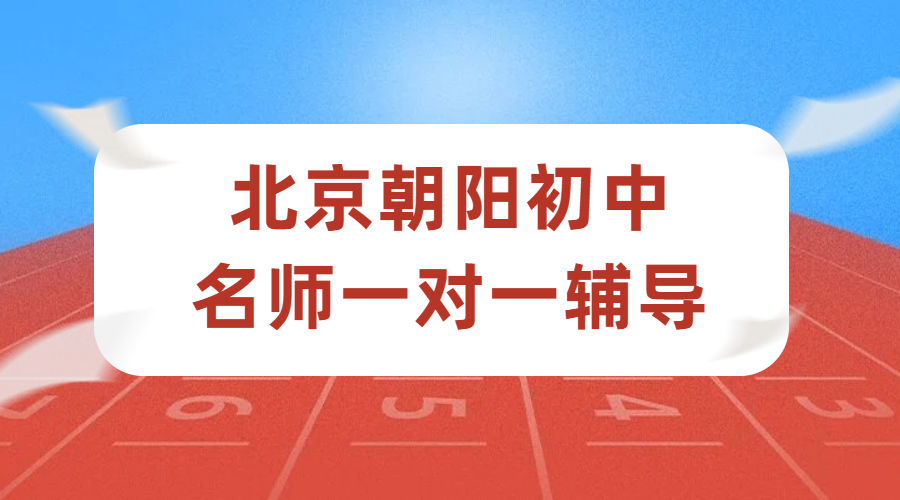 北京朝阳初中一对一补课怎么选？数学物理化学英语语文道法，各科名师全梳理！