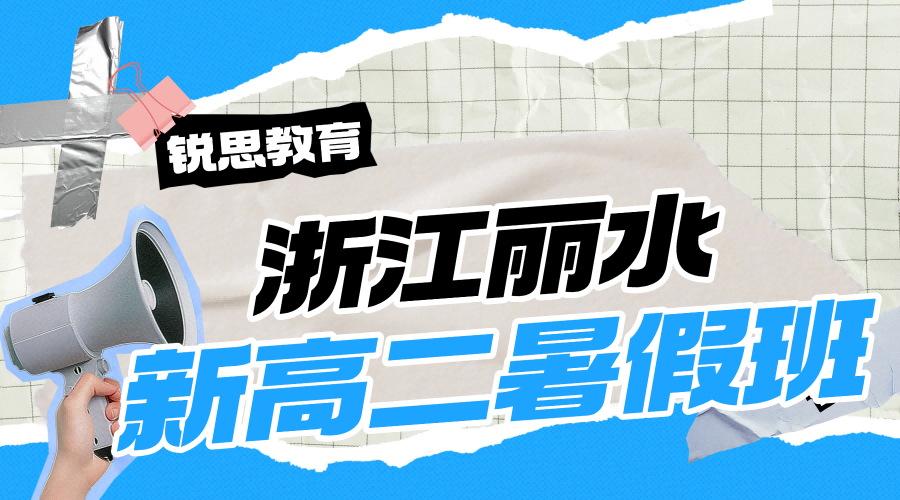 2026年杭城锐思新高二暑假班贴合浙江本地考情，一对一/小班授课针对性攻克弱科短板