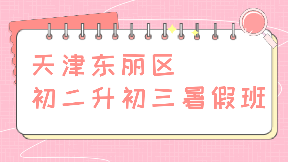 天津东丽锐思初二升初三暑假推荐哪家好/新初三衔接班多少钱