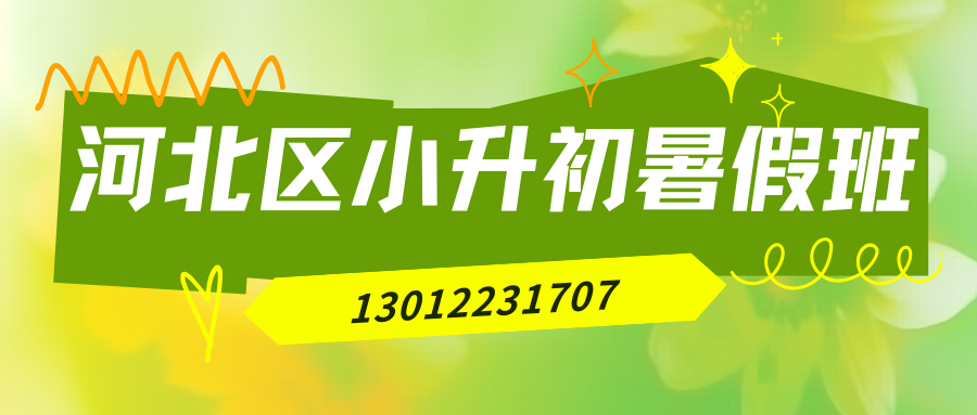 河北区小升初/新初一/六升七暑假衔接班哪家好？河北区锐思教育收费标准/地址/联系方式