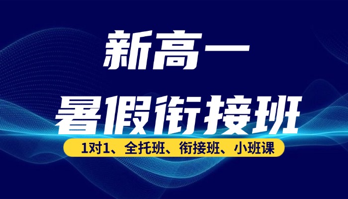 2026天津河东万达/未来广场/顺驰桥/远洋国际/大王庄/大直沽/一号桥附近新高一暑假班哪家好？数学/英语/物理/化学全
